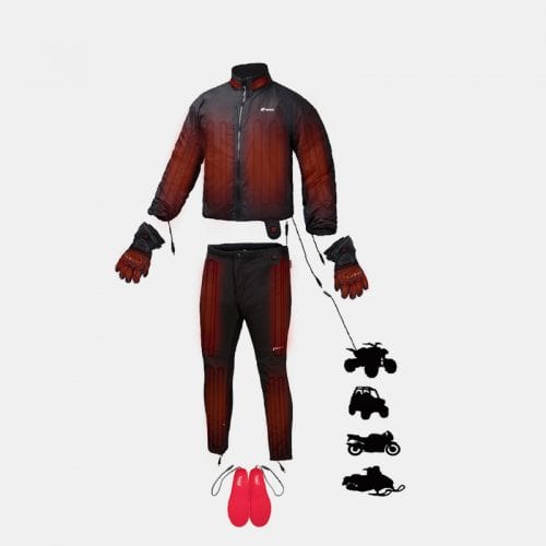 Heated Motorcycle Jackets and Vests Venture Heated Zarkie