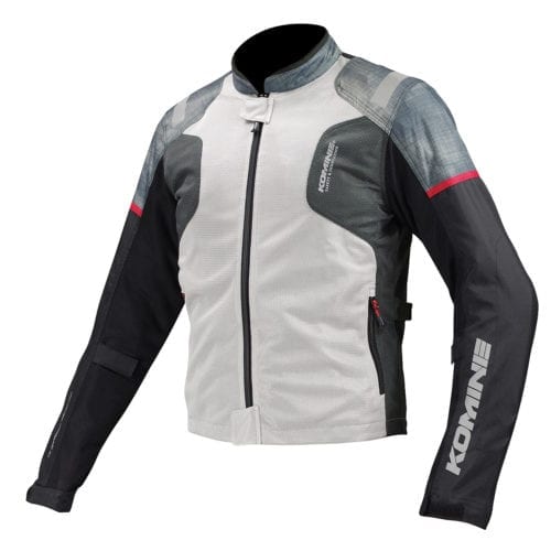 Komine JK-116 Protect Half Mesh Jacket - Hoodoo