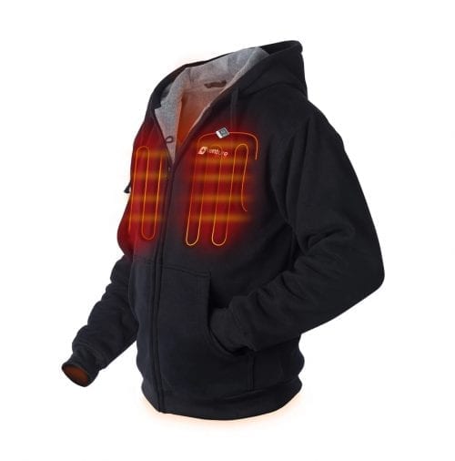 Transit Unisex 7.4v Heated Hoodie (Black) - L & XL Only