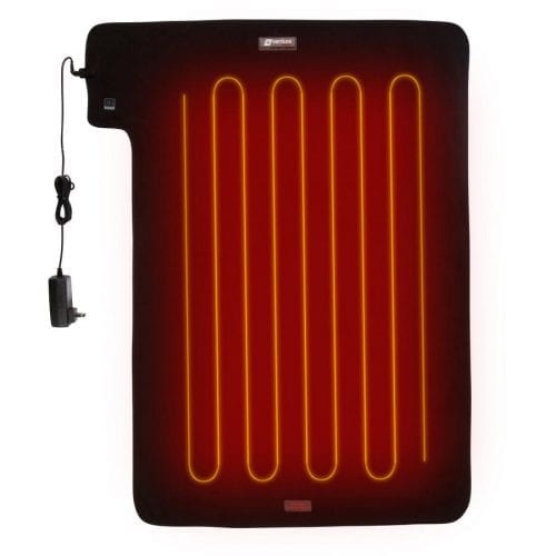 XXL 36" x 24" Deluxe Far Infrared Ray Heat Therapy Pad - Black