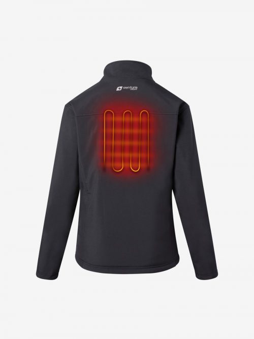 Women's Softshell Bluetooth Battery Heated Jacket (XS Only)