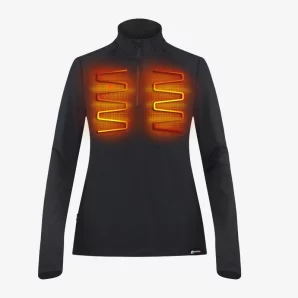 Women's Nomad 3.0 Heated Midlayer Shirt with HeatSync™ - Black