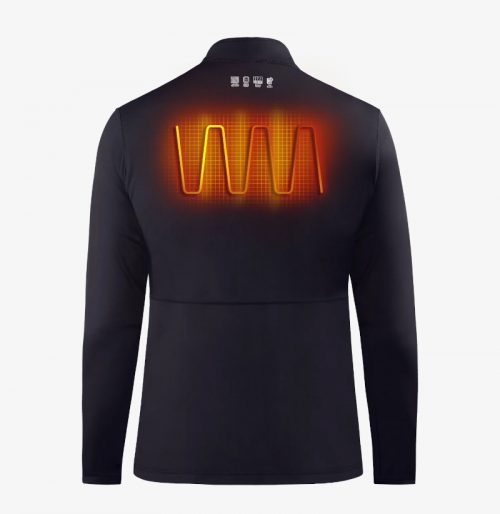 New - Men's Nomad 2.0  Heated Midlayer Shirt with HeatSync™ - Black