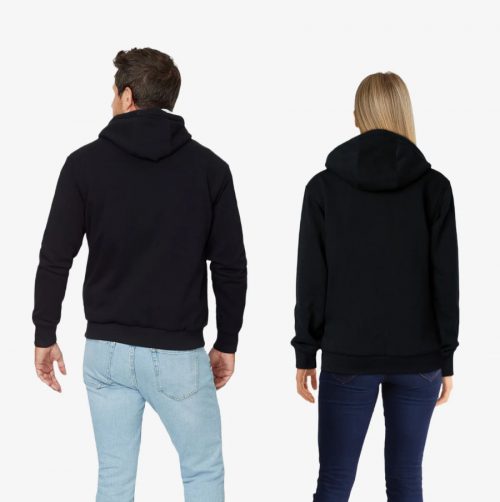 New - Unisex Transit 2.0 Heated Ultra Soft Hoodie with HeatSync™ - Black