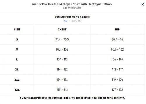 New - Men's Nomad 2.0  Heated Midlayer Shirt with HeatSync™ - Black