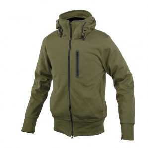 Komine JK-604 Protect Kevlar Hoodie (Olive)