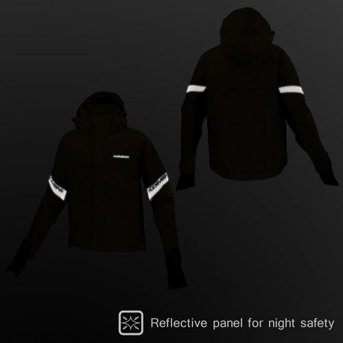 Komine RK-549 42,000mm 3 layer laminated rain jacket